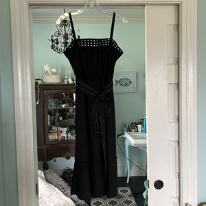 Little black “sun” dress